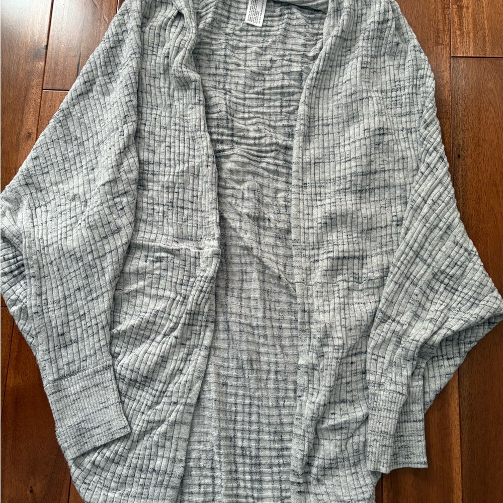 Mossimo Supply Co. Light Gray Knit Dolman Sweater
